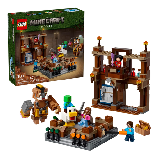 [LE21272] LEGO MINECRAFT - WOODLAND MANSION FIGHTING RING 