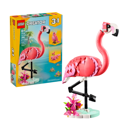 [LE31170] LEGO CREATOR - WILD ANIMALS: PINK FLAMINGO 