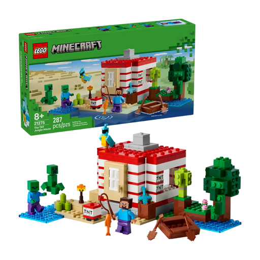 [LE21275] LEGO MINECRAFT - THE TNT JUNGLE HOUSE