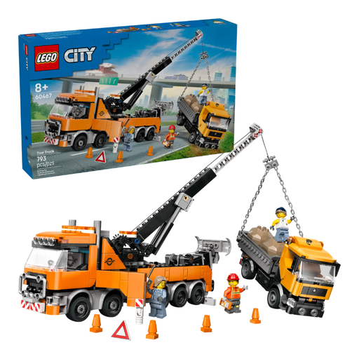 [LE60467] LEGO CITY - HEAVY-DUTY RECOVERY TOW TRUCK WITH CRANE