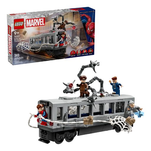 [LE76321] LEGO MARVEL - SPIDER-MAN VS. DOC OCK SUBWAY TRAIN SCENE