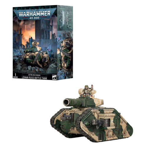 [GW47-06] WARHAMMER - ASTRA MILITARUM LEMAN RUSS BATTLE TANK