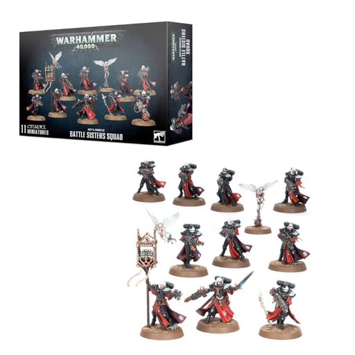 [GW52-20] WARHAMMER - ADEPTA SORORITAS: BATTLE SISTERS SQUAD