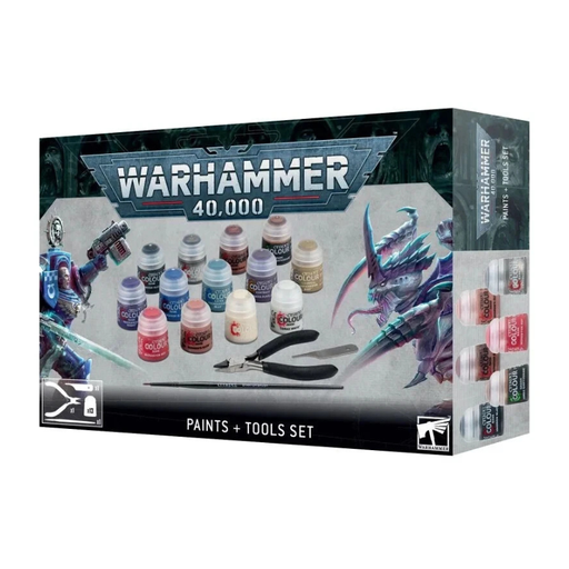 [GW60-12] WARHAMMER - 40K PAINTS + TOOLS