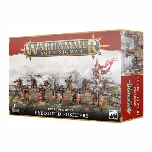 [GW86-19] WARHAMMER - CITIES OF SIGMAR: FREEGUILD FUSILIERS