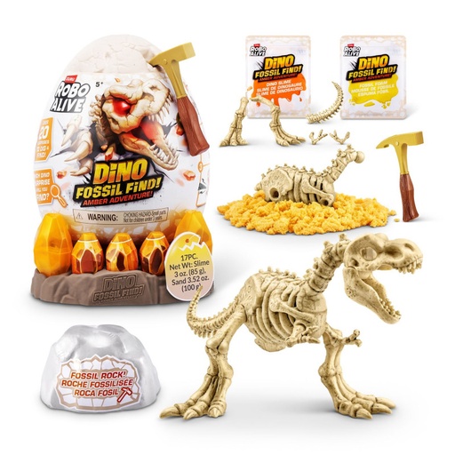 [GA11871153] ZURU ROBO ALIVE DINO FOSSIL AMBER ADVENTURE