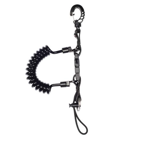 [MA415717] SPIRAL LANYARD WITH RING