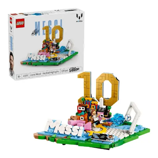 [LE43011] LEGO EDITIONS - LIONEL MESSI - SOCCER HIGHLIGHTS