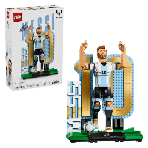 [LE43015] LEGO EDITIONS - LIONEL MESSI - SOCCER LEGEND