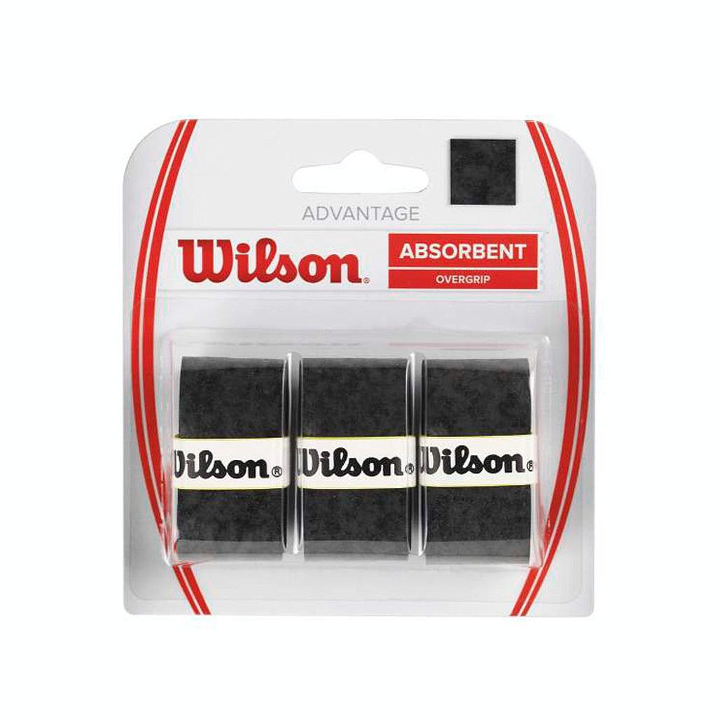 [WILWRZ4033BK] ADVANTAGE OVERGRIP BK 3PK