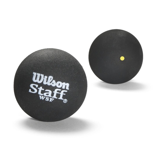 [WILWRT617800] STAFF SQUASH 2 BALL YE DOT