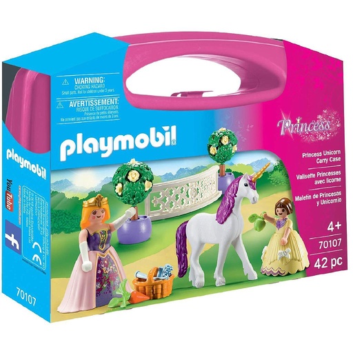 [PM70107] PLAYMOBIL PRINCESS - CARRY CASE UNICORN