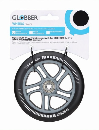 [MST401960026013-526-013] GLOBBER ΑΝΤΑΛ/ΚΟ ONE NL 125 WHEEL COOL GREY