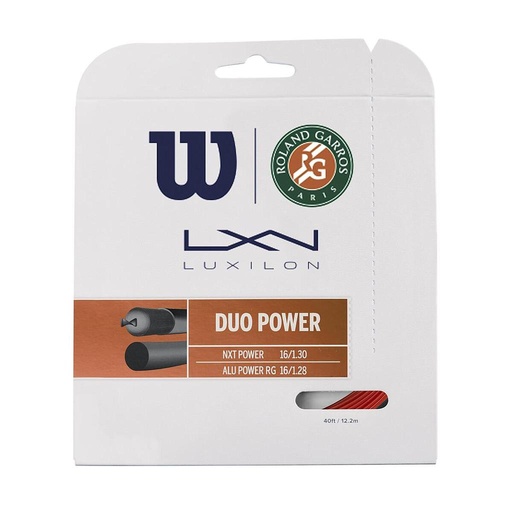 [WILWR830190116] DUO POWER ROLAND GARROS Bronze/Natur 16G