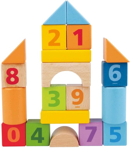 [MST401916008388-E8388A] HAPE ΞΥΛ.ΣΕΤ ΤΟΥΒΛΑΚΙΑ BEECH BLOCK COUNT N BUILD 20ΤΜΧ.