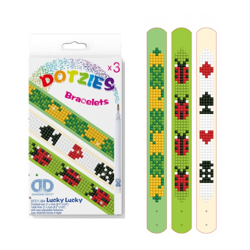 [NEDTZ11004] DIAMOND DOTZ DOTZIES 3 BRACELETS