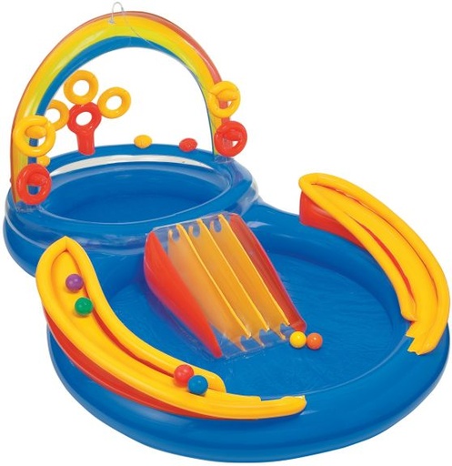 [MST401313057453-57453NP] ΠΙΣΙΝΑ ΟΥΡΑΝΙΟ ΤΟΞΟ-RAINBOW RING PLAY CENTER