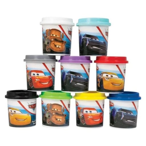 [AS1045-03545] SINGLE DOUGH POT 4OZ CARS-ASSORTED