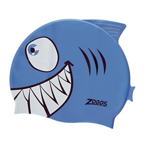 [ZO465004] JUNIOR CHARACTER SILICONE CAP -SHARK