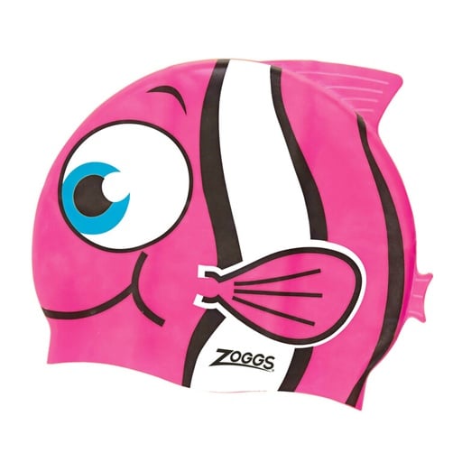 [ZO465005] JUNIOR CHARACTER SILICONE CAP- GOLDFISH