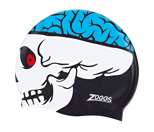 [ZO465009] JUNIOR CHARACTER SILICONE CAP-SKULL