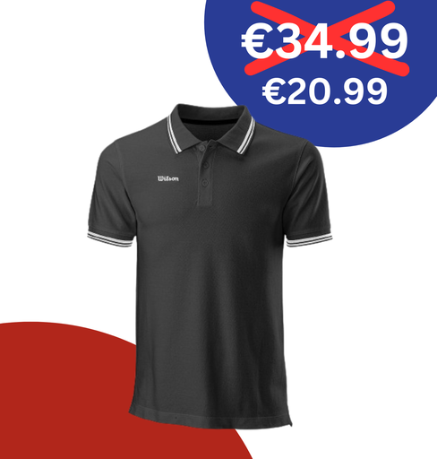 [WILWRA794302] M TEAM II COTTON POLO BK