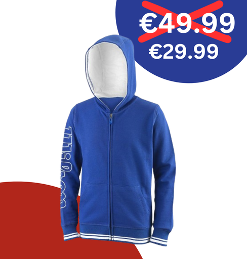 [WILWRA796704] Y TEAM II FZ HOODY TM ROYAL