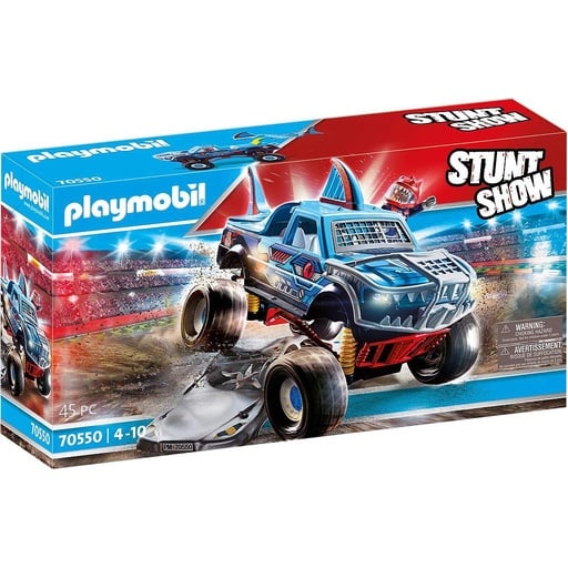 [PM70550] PLAYMOBIL STUNT SHOW - SHARK MONSTER TRUCK