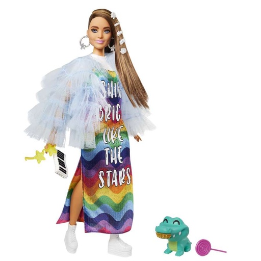 [MTGYJ78] BARBIE EXTRA - RAINBOW DRESS