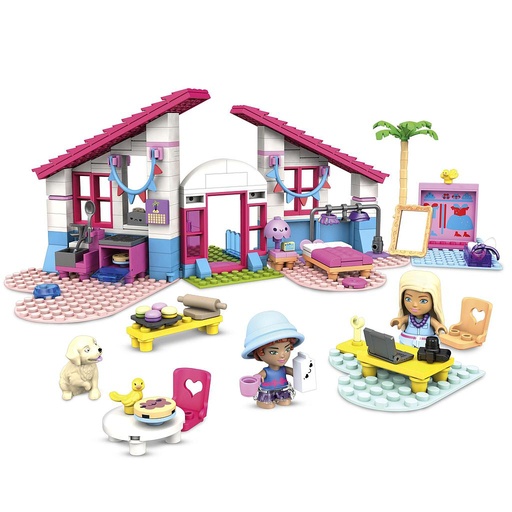[MTGWR34] MEGA BLOKS - BARBIE SPITI MALIBU (300TMX)