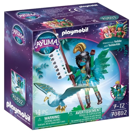 [PM70802] PLAYMOBIL AYUMA - KNIGHT FAIRY WITH SOUL ANIMAL