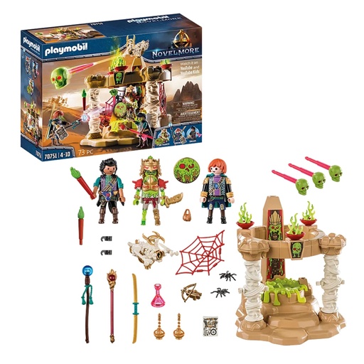 [PM70751] PLAYMOBIL NOVELMORE - SAL'AHARI SANDS-SKELETON ARMY TEMPLE