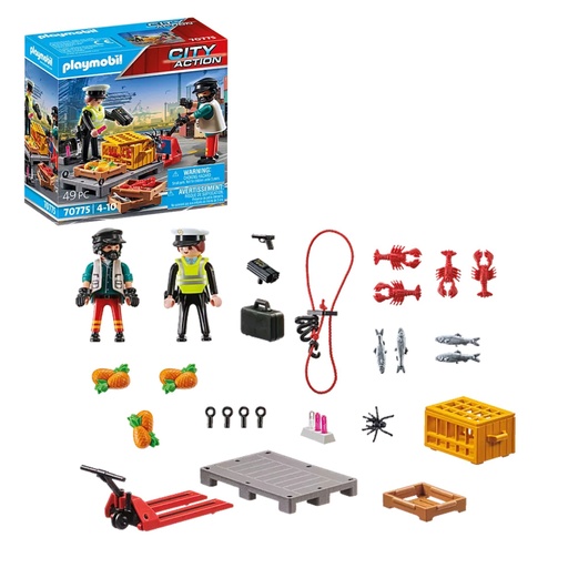 [PM70775] PLAYMOBIL CITY ACTION - CUSTOMS CHECK