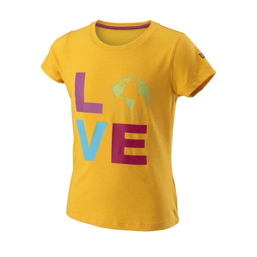 [WILWRA808002] LOVE EARTH TECH TEE G SAF