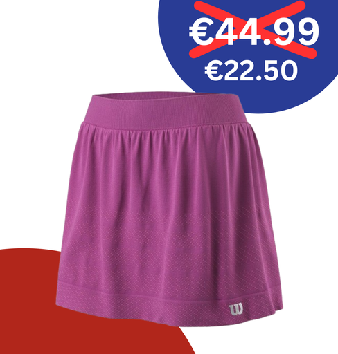 [WILWRA810801] PWR SMLS 12.5 SKIRT II W ROUGE