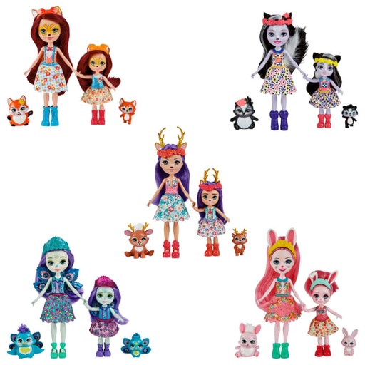 [MTHCF79] ENCHANTIMALS - KOYKLA KAI ADERFAKI