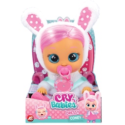 [AS4104-81444] CRY BABIES DRESSY CONEY - INTERACTIVE BABY