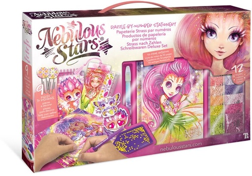 [MST401940011205-11205] TWT NEBULOUS STARS DAZZLE BY NUMBER STATIONERY