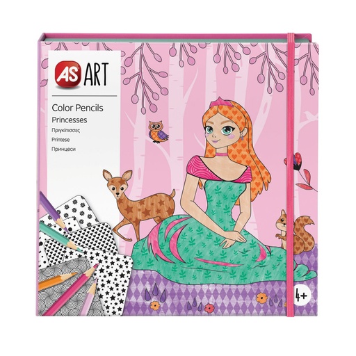 [AS1038-21054] ART MY FIRST COLOR PENCIL PRINCESS