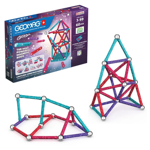 [MST401940000536-527.536.00] GEOMAG SET GLITTER 60-GREEN