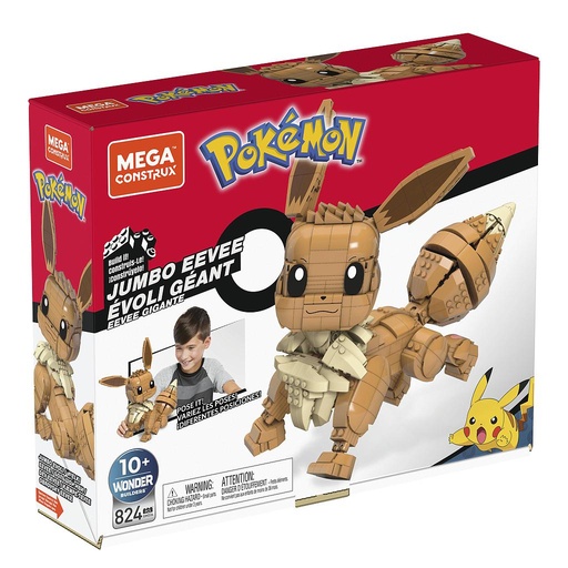 [MTGMD34] MEGA BLOKS - POKEMON JUMBO EEVEE 