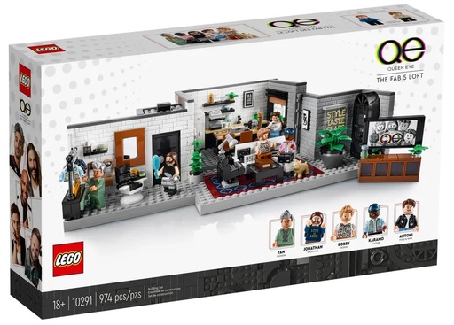 [LE10291] LEGO ICONS - IDEAS QUEEN EYE THE FAB 5 LOFT