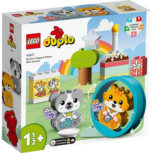 [LE10977] LEGO DUPLO - MY FIRST PUPPY & KITTEN WITH SOUNDS