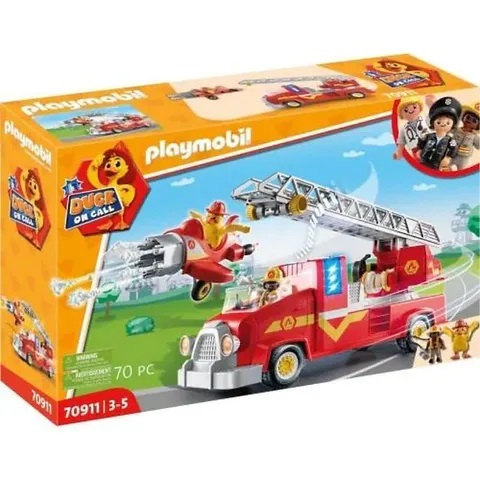 [PM70911] PLAYMOBIL D.O.C. - FIRE RESCUE TRUCK