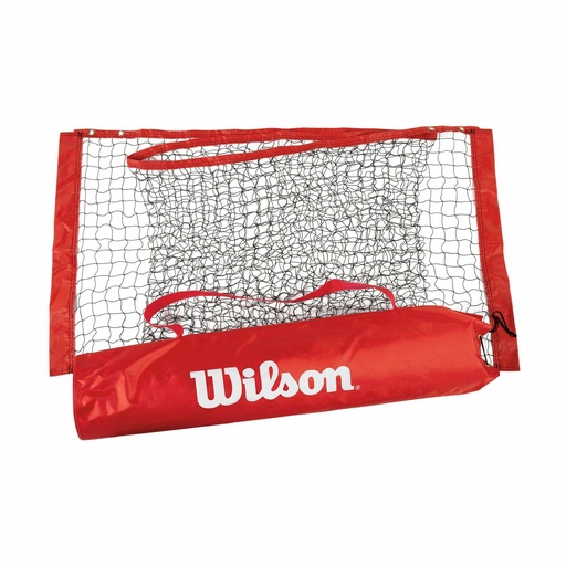 [WILWR8404101001] EZ REPLACEMENT TENNIS NET 10' Red