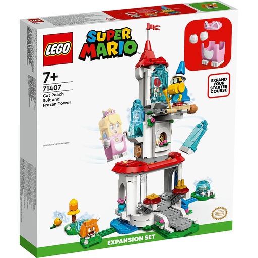 [LE71407] LEGO SUPER MARIO - CAT PEACH SUIT ΑND FROZEN TOWER EXPANSION SET