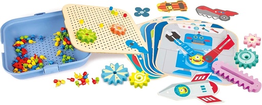 [MST401916001065-E1065A] HAPE EARLY EXPLORER ΞΥΛ.ΣΕΤ COGWORKS EXPERIMENTAL
