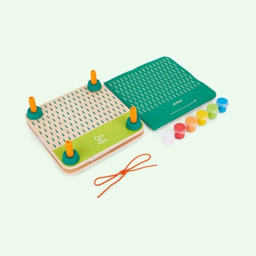 [MST401916005574-E5574A] HAPE EARLY EXPLORER ΞΥΛ.ΣΕΤ FLOWER PRESS DYI