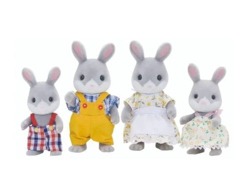 [EP4030] SYLVANIAN COTTONTAIL RABBIT FAMILY 