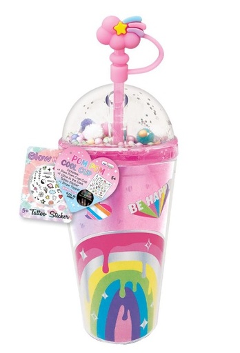 [HF401NRB] HFS CRYSTAL COOL CUP WITH STRAW TOPPER